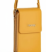 882923 Mustard yellow PU cross body bag.